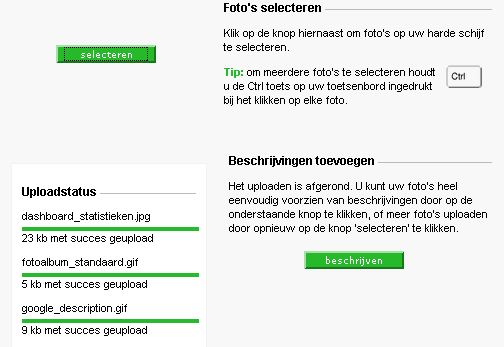 Vernieuwde fotoalbum